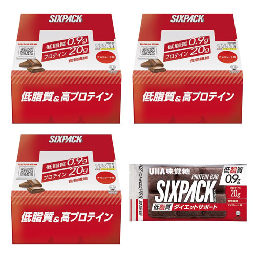 UHA 미각당 SIXPACK 식스팩 프로틴바 초콜릿맛 20g x 30개입 고단백프로틴바