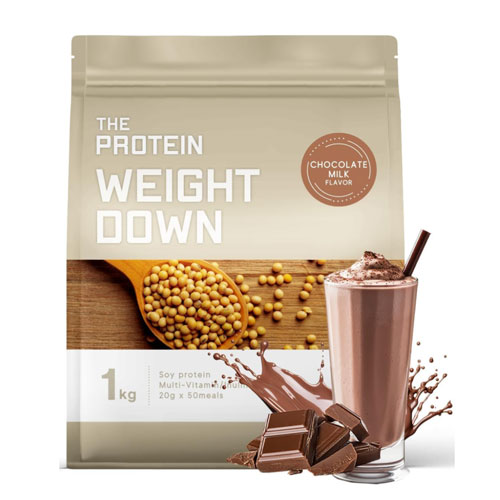 더 프로틴 웨이트 다운 소이 프로틴 초콜릿 밀크맛 1kg