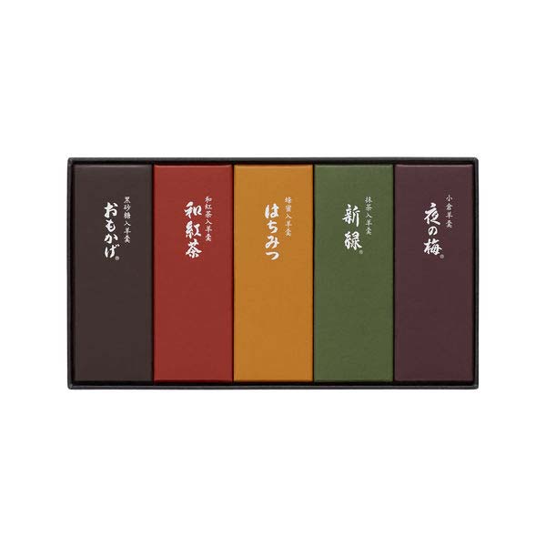 토라야 미니 양갱 세트 5개입
