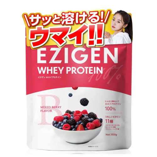 EZIGEN 이지겐 웨이 프로틴 믹스베리맛 1kg