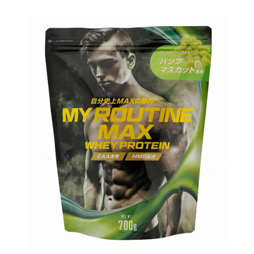 MY ROUTINE MAX 웨이프로틴 펌프 머스캣맛 700g