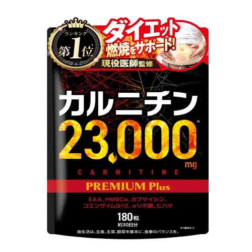 JAKS L-카르니틴 23,000mg 180정 약 30일분