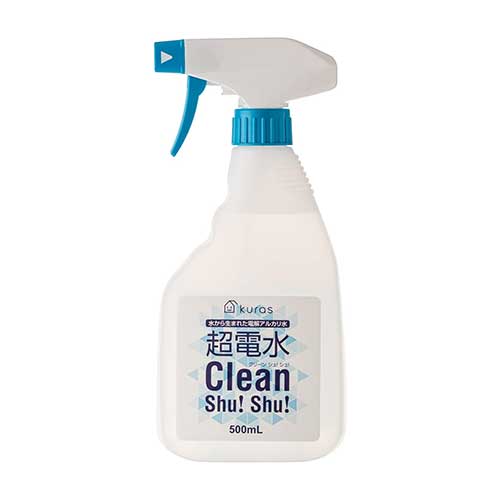 도쿄핸즈 만능 클리너 쿠라스 초전수 클린 슈! 슈! 전해 알칼리 세정수 500mL