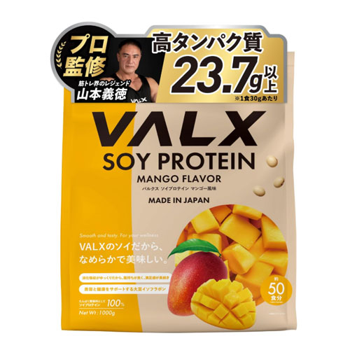 VALX  벌크스 소이 프로틴  망고맛 1kg