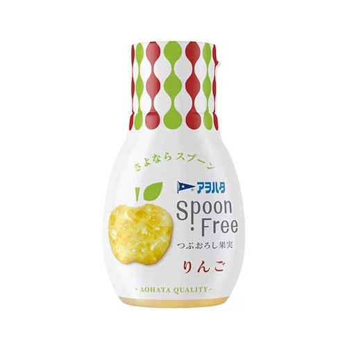 아오하타 스푼프리 사과잼 165g