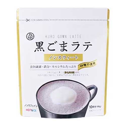 쿠키산업 검정깨 라테 논스위트 100g