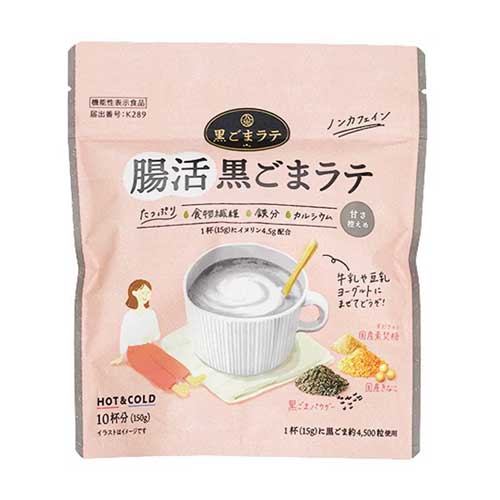 쿠키산업 장활동 검정깨 라테 150g 