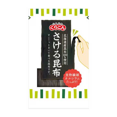 쿠라콘 찢어먹는 다시마 10g  3개세트