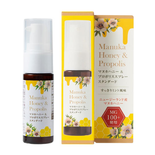 생활의나무 마누카허니 & 프로폴리스 스프레이 스탠다드 20ml 민트맛 뉴질랜드산 MG100+