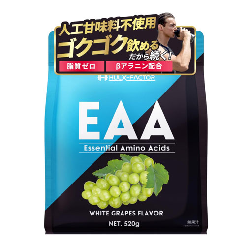 헐크팩터(HULX-FACTOR) EAA 백포도맛 520g