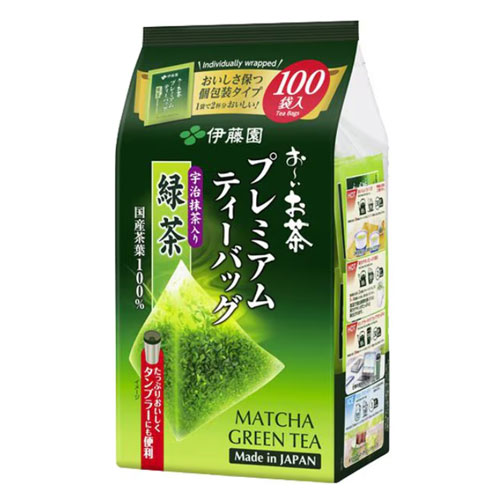 일본 이토엔 프리미엄티백 말차(맛차)함유 녹차 100개입
