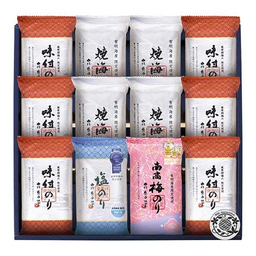 아리아케해산 김 4종 선물세트 12봉입