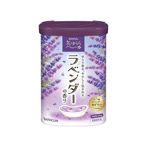 바스크린 하나유라라 라벤더향 분말 입욕제 600g