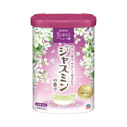 바스크린 하나유라라 자스민향 분말 입욕제 600g