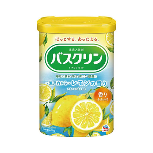 바스크린 레몬향 분말 입욕제 600g
