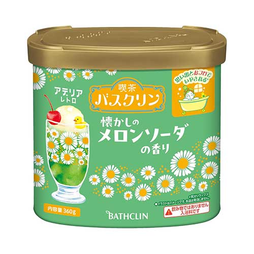 바스크린 추억의 멜론소다 향 아데리아 레트로 콜라보 디자인 입욕제 360g