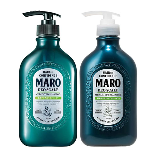 MARO 마로 데오 스칼프샴푸 480ml + 트리트먼트 480ml 세트