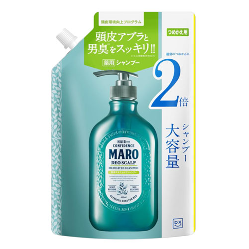 MARO 마로 데오 스칼프샴푸 대용량 리필 800ml 그린민트향