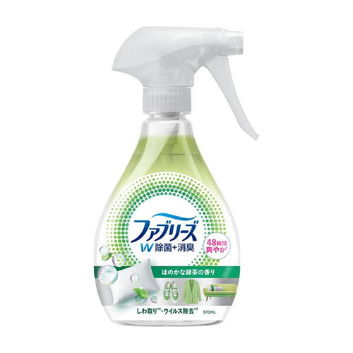 페브리즈 섬유용 W 제균+탈취 은은한 녹차향 본품 370ml