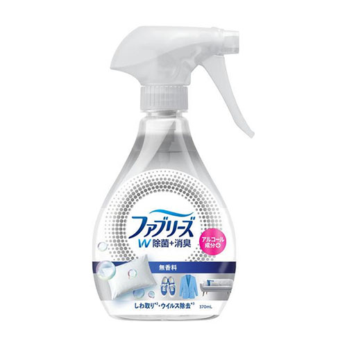 페브리즈 섬유용 W 제균+탈취 무향 알코올 성분 함유 본품 370ml