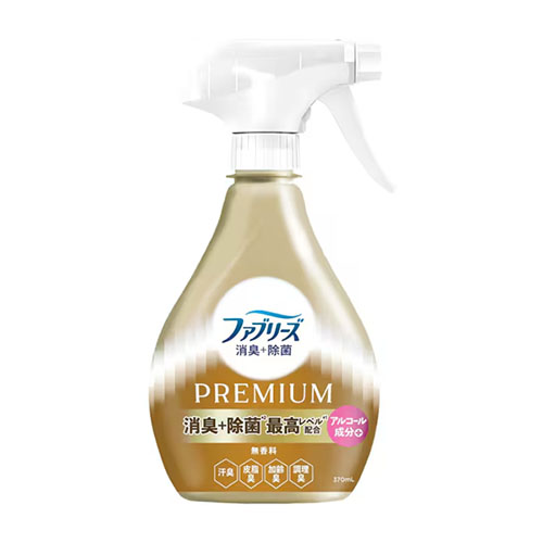 페브리즈 탈취+제균 프리미엄 무향 알코올 성분 플러스 본품 370ml