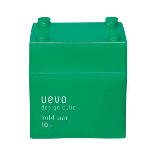 우에보 UEVO 디자인큐브 홀드 왁스80g 세팅력10 질감7 강력세팅 헤어왁스