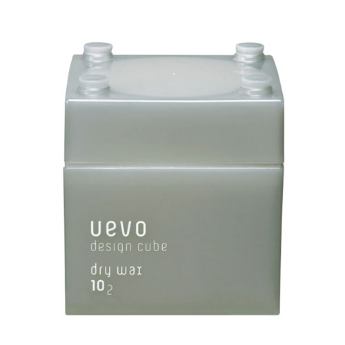 우에보 UEVO 디자인큐브 드라이 왁스80g  세팅력10 질감2 강력세팅 헤어왁스