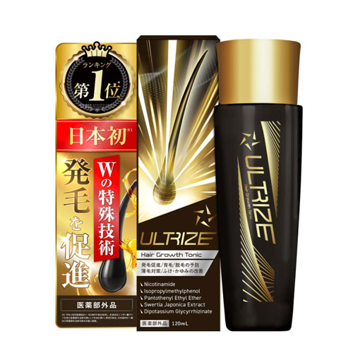 신일본헬스 울트라이즈 남성용 헤어 토닉 120mL