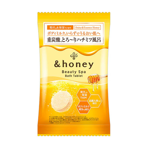 &honey 앤드허니 뷰티 스파 바스 태블릿 데이지 에센스 허니향 40g