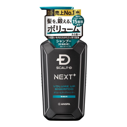 ANGFA 스칼프D 넥스트 플러스 남성용 샴푸 드라이 볼륨업 350mL
