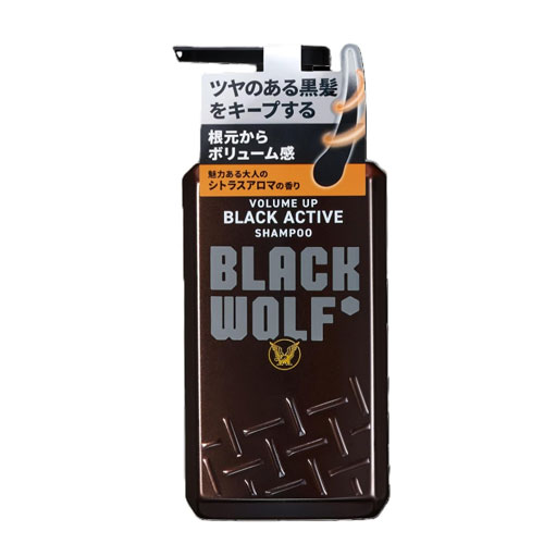 블랙울프 볼륨업 블랙 액티브 샴푸 380mL