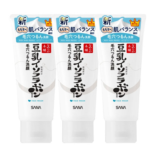 사나 나메라카혼포 클렌징 세안 ND 150g x 3개세트