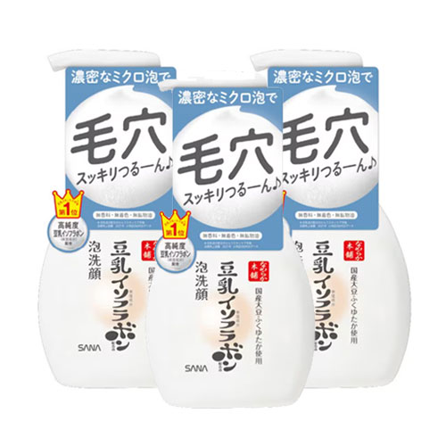 사나 나메라카혼포 거품 세안 NC 200mL x 3개세트