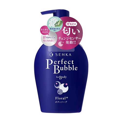 파인투데이 센카 퍼펙트 버블 포 바디 플로럴 플러스 500ml [액상형 바디 세정제]