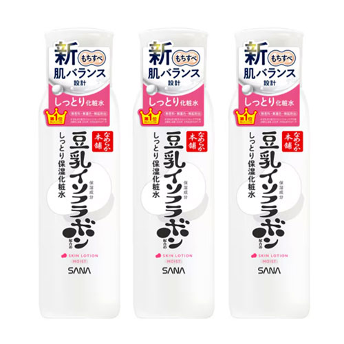 사나 나메라카혼포 두유이소플라본 촉촉한 스킨 ND 200mL 3개세트