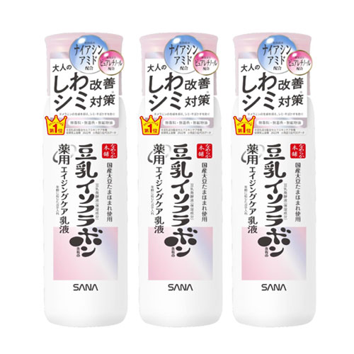 사나 나메라카혼포 링클 화이트 에멀전 150mL 3개세트