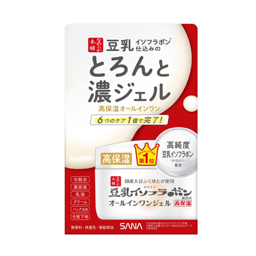 사나 나메라카혼포 두유 이소플라본 올인원 젤 엔리치 NC 100g
