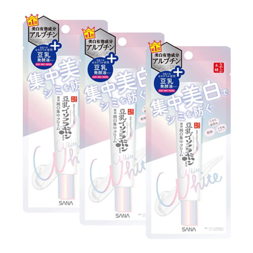 사나 나메라카혼포 화이트닝 스팟 크림 19g 3개세트