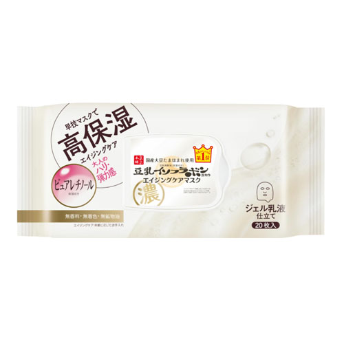 사나 나메라카혼포 링클 시트 마스크 N 20매 266mL