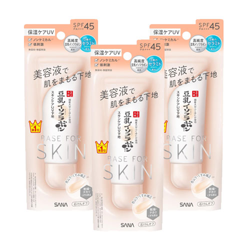 사나 나메라카혼포 스킨케어 UV 베이스 NC 50g 3개세트
