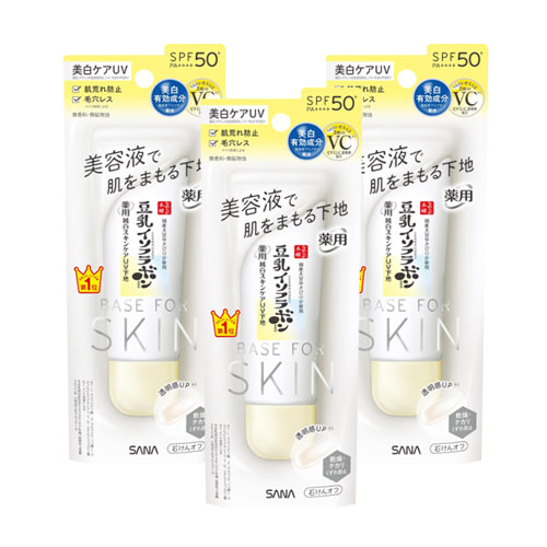사나 나메라카혼포 스킨케어 UV 베이스 N 50g 3개세트
