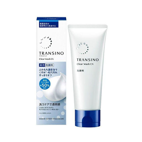 트란시노 TRANSINOUV 기능성 케어 클리어 워시 EX 100g