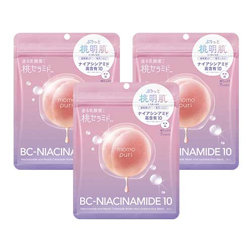 BCL momopuri 모모푸리 촉촉 베리어 세럼 마스크 N 7매x3개세트
