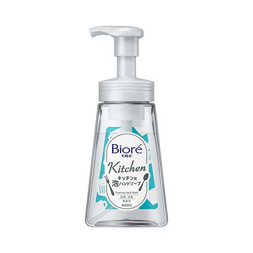 비오레U 주방용 거품 핸드워시 펌프 240ml 음식 냄새를 산뜻하게 씻어주는 주방 전용 핸드워시
