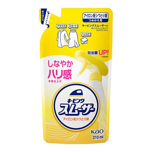 카오 키핑 스무저 다림질용 다리미풀 주름 제거제 리필 310ml