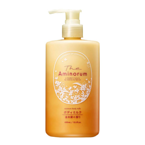 쿠마노유시 디아미노럼 금목서 바디 밀크 400ml