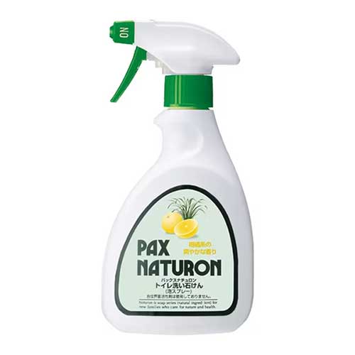 팍스 나츄론 변기 청소 비누 거품 스프레이 400mL