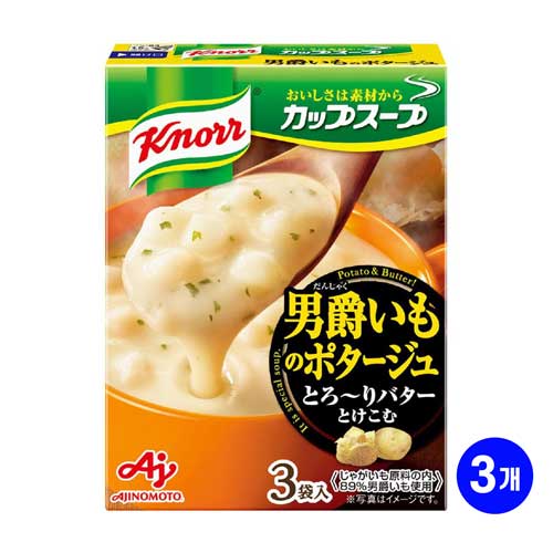 아지노모토 크노르 컵스프 남작감자 포타주52.8g 3개입 X 3개