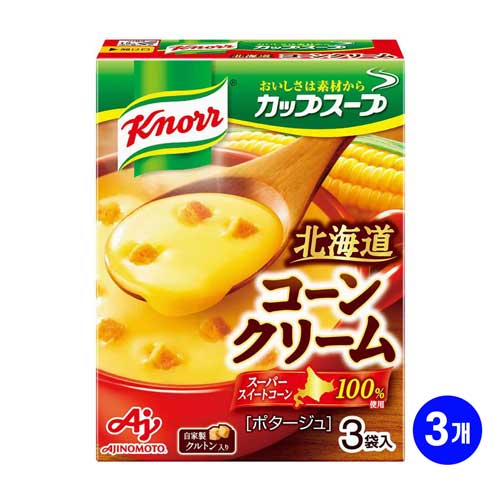 아지노모토 크노르 컵스프 콘크림55.8g 3개입 X 3개