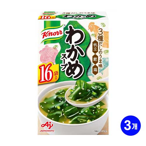 아지노모토 크노르 미역스프 16개입 X 3개